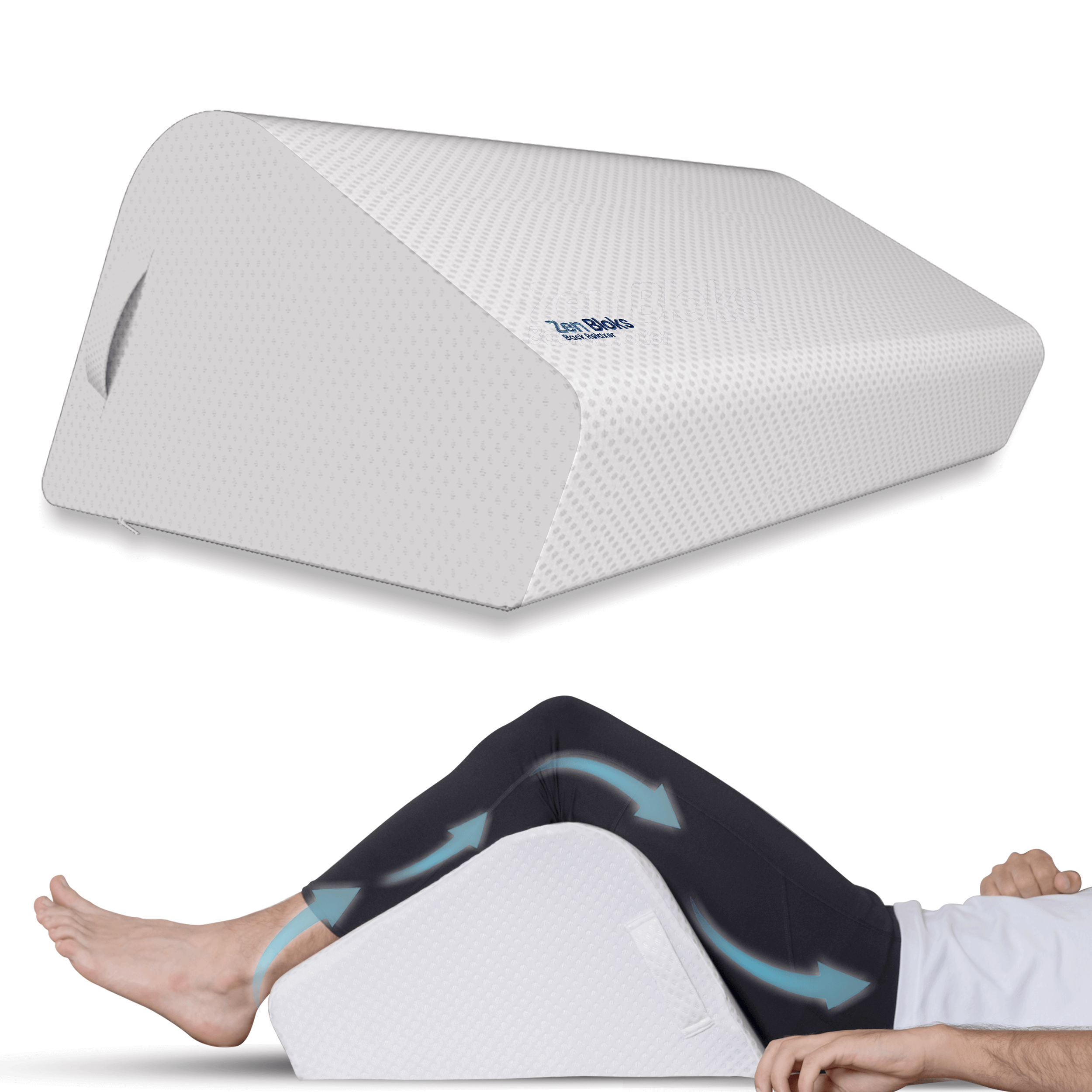 Leg Elevation Wedge Back Pillow Leg Pillow Knee Wedge Pillow For