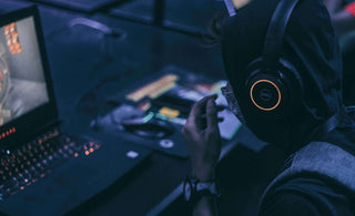 gamer setup with XL gel chair cushion highlighting comfort and ergonomic seating