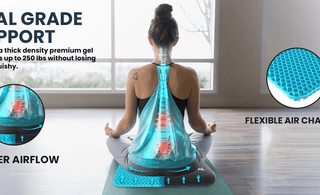 Sit Better, Last Longer: Why Gel Seat Cushions Redefine Everyday Comfort