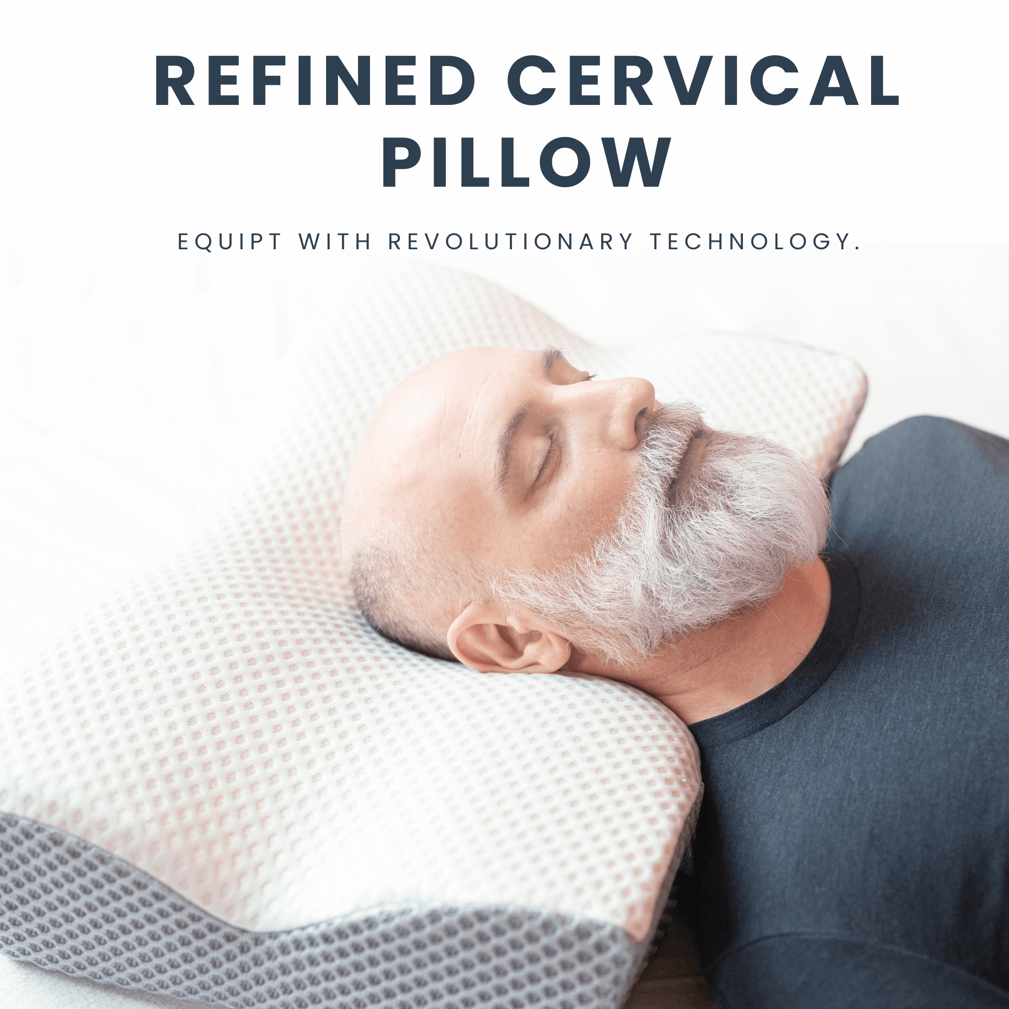 Zen Bloks Cervical Neck Pillow for Neck Pain Relief, Ergonomic Memory Foam Contour for Shoulder Support Back & Side Sleepers - Orthopedic Medium Density (24.5" x 15" x 5.4"/4.1") | Built-In Cervical Foam Bar | Queen